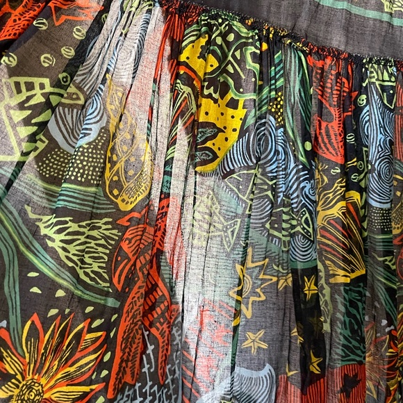 Custom Fleetwood Mac Stevie nicks Rhiannon Fringe Festival Kimono duster coat - Picture 4 of 11